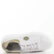 Białe skórzane sneakersy damskie na platformie Filippo Dp6058/25