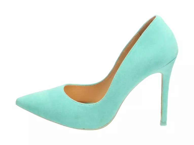 Zamszowe szpilki damskie Vices 5438-11d Blue