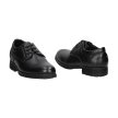 Czarne pantofle dziecięce AMERICAN CLUB KOM35 KOMUNIA
