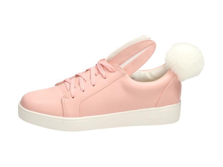 Różowe buty damskie Vices 7117-20 Króliczek