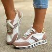 Różowe skórzane sneakersy damskie S.BARSKI 21575
