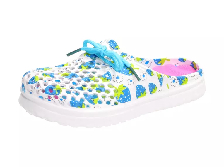 Klapki damskie gloksy American Club 6416 Wt/bl