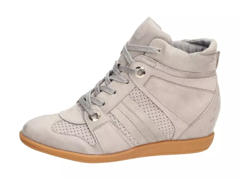 Szare sneakersy, buty damskie Vices 8201