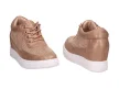 Złote sneakersy damskie M.DASZYŃSKI SA143-1