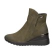 Botki damskie na koturnie JEZZI 2131-6 KHAKI