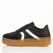 Czarne sneakersy damskie Jezzi News 9087