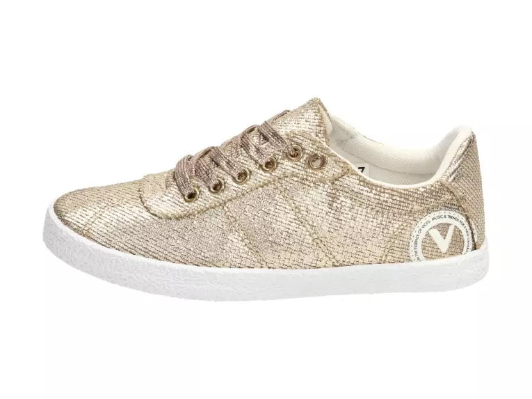 Złote trampki damskie buty Vices Ka7-37