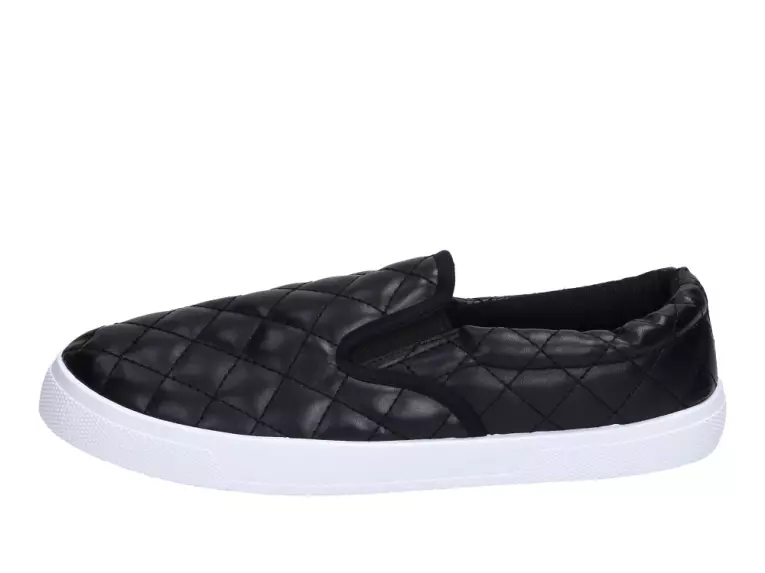 Slip On Tenisówki pikowane Wishot 097 Bk