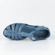 Niebieskie skórzane sandały damskie z zakrytymi palcami T.SOKOLSKI A88