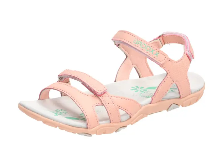 Różowe sandałki, buty dziecięce Badoxx 9144