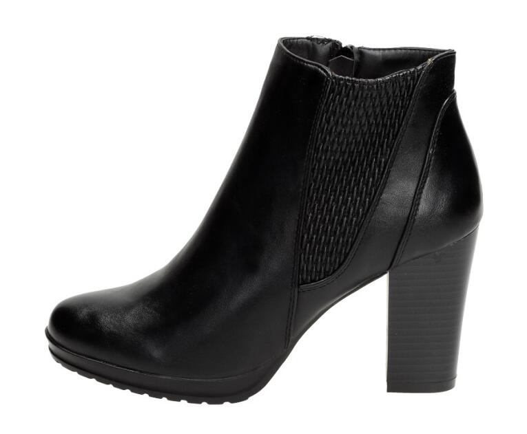 Czarne botki, buty damskie Sabatina Dm17-6p