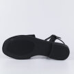 Czarne płaskie sandały damskie S.BARSKI 2775-45