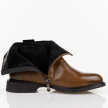 Brązowe skórzane botki damskie Filippo Dbt7357/25