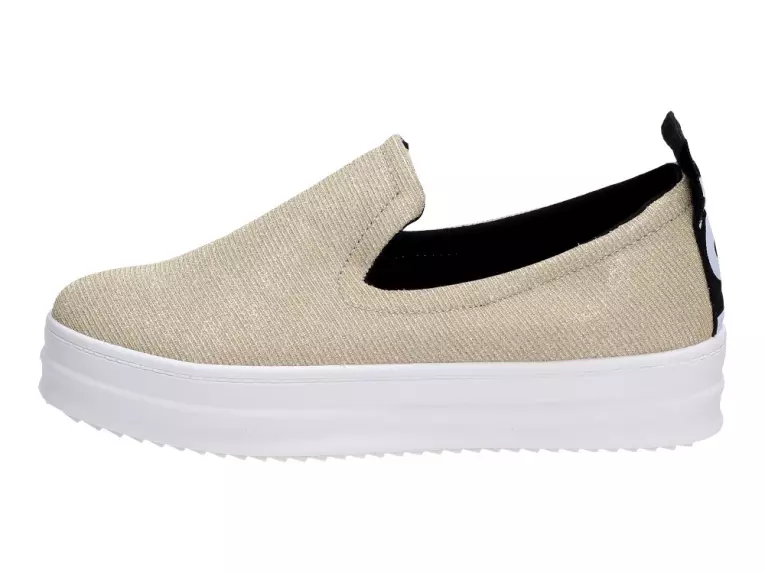 Slip On Złote tenisówki Vices Sk73 Platforma