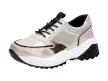 Złote sneakersy damskie VINCEZA 7793 SKÓRA