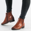 Botki damskie, sztyblety VINCEZA 10664 CAMEL