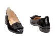 Czarne POLSKIE lordsy damskie SUZANA 4028U