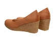 Czółenka damskie VINCEZA 10611 SKÓRA CAMEL