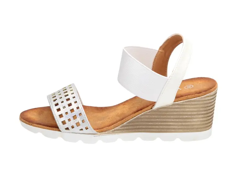 Białe sandały, buty damskie Vinceza 1744