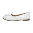 Białe baleriny dziecięce VINCEZA 2215 KOMUNIA