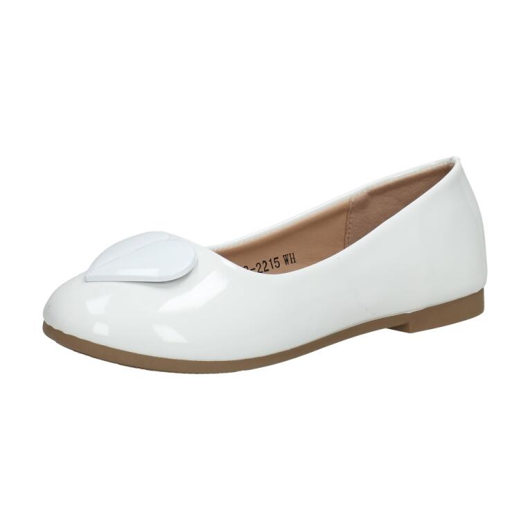 Białe baleriny dziecięce VINCEZA 2215 KOMUNIA