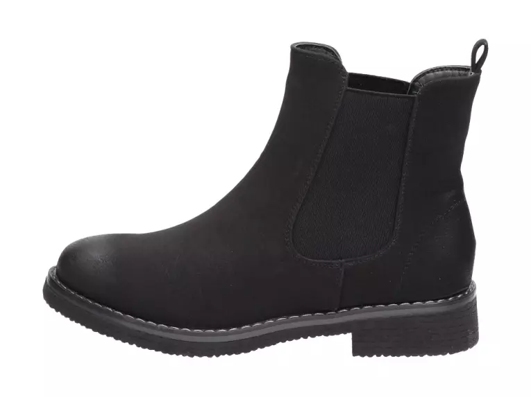 Czarne botki damskie Sabatina Dm19-123 N