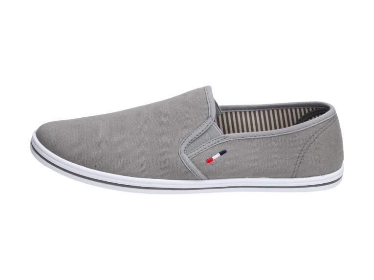 Slip On Szare tenisówki męskie Wishot 066