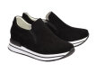 Czarne sneakersy damskie FILIPPO DP1512 SKÓRA