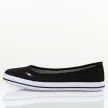 Czarne baleriny tekstylne American Club Lh98