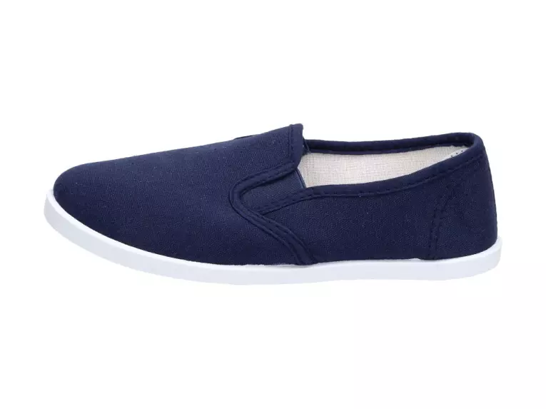 Slip On Granatowe trampki dziecięce Wishot 046