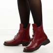 Czerwone botki damskie Jezzi 2501-4