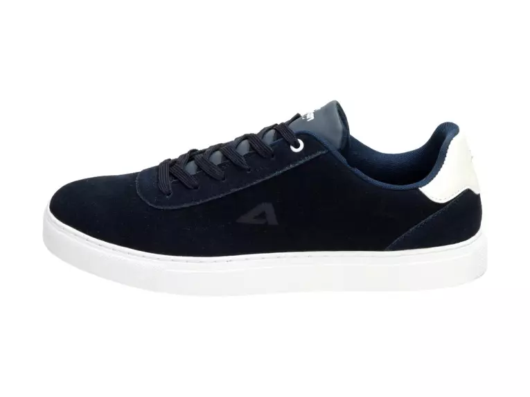 Skórzane buty męskie American Club 17003granat