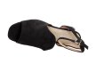 Czarne sandały damskie FILIPPO DS2107/21 OBCAS