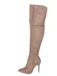 Zamszowe kozaki za kolano Vices 1096-18 Khaki
