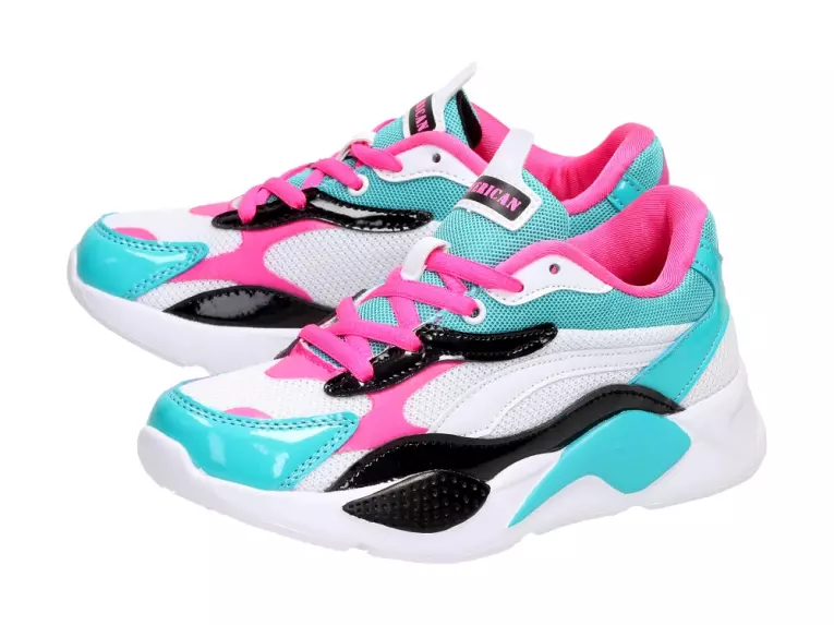 Białe sneakersy dziecięce AMERICAN ES19/21 FU