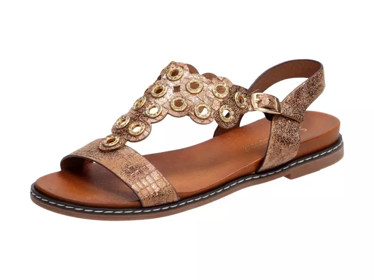 Sandały damskie Sergio Leone Sk012 Camel