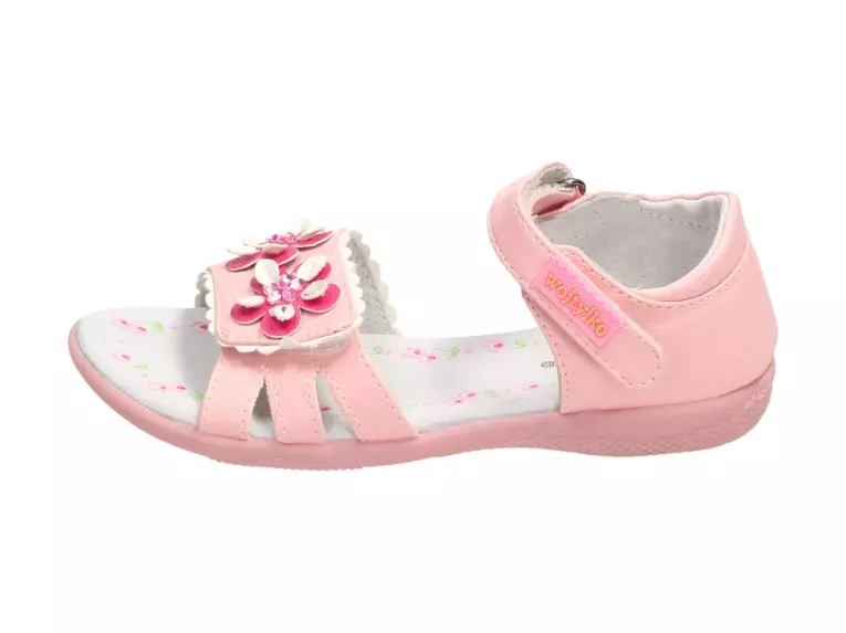 Sandałki,buty dziecięce Wojtyłko 3312 Róż