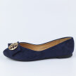 Granatowe baleriny damskie POTOCKI 23004