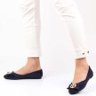 Granatowe baleriny damskie POTOCKI 23004