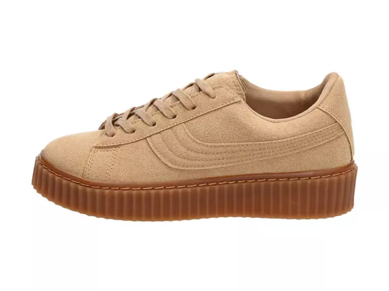 Beżowe sneakersy, buty damskie Vices 8149-14