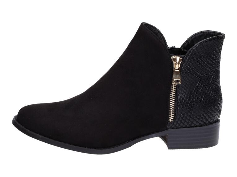 -30% Czarne piękne botki Vices Bl52