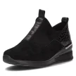 Czarne sneakersy damskie FILIPPO DP1689/22 SKÓRA