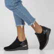 Czarne sneakersy damskie FILIPPO DP1689/22 SKÓRA