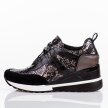Sneakersy damskie Vinceza 10670 Czarny Mix