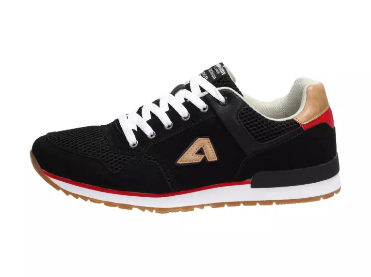 Czarne sportowe buty męskie American Club Fh02