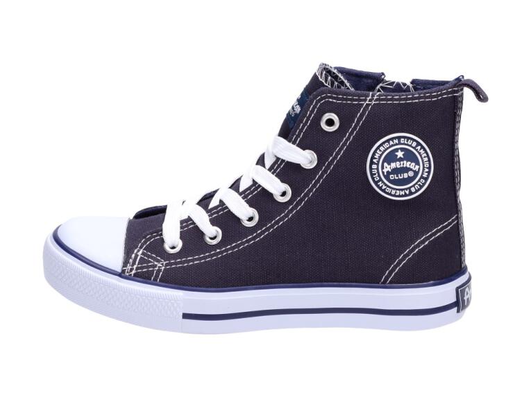 Granatowe trampki dzieciece AMERICAN CLUB 9120