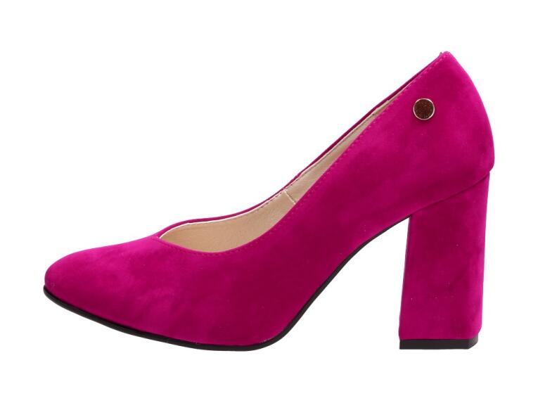Polskie czółenka damskie Suzana 22z Fuksja