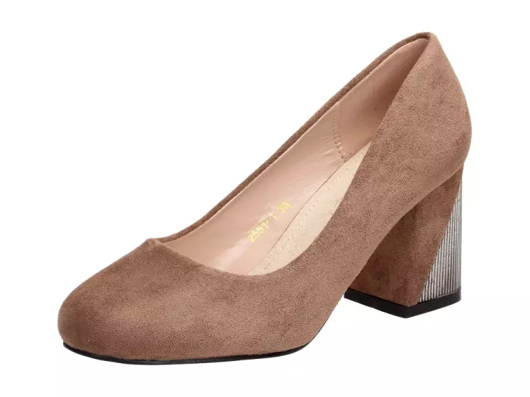 Czółenka damskie Sabatina 2551-1 Khaki