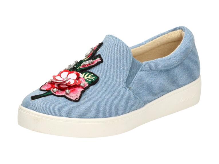 Jeansowe tenisówki, buty damskie Vices 7158-11