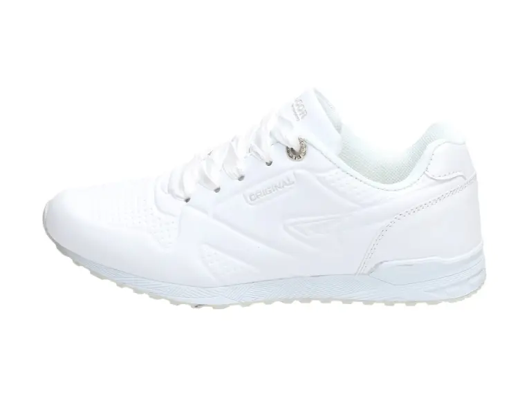 Białe sportowe buty damskie Badoxx 7520